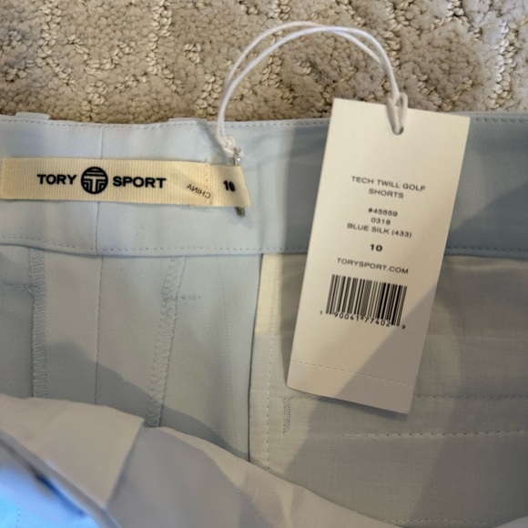 Tory Burch White Bermuda Shorts Tailored Knee-Length - Picture 2 of 3